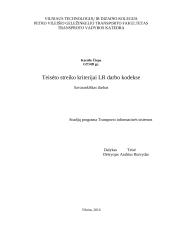 Teisėto streiko kriterijai LR darbo kodekse