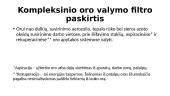 Kompleksinio oro valymo filtras 3 puslapis