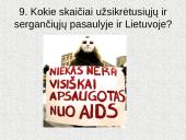 Tai negali nutikti man. ŽIV - AIDS 13 puslapis