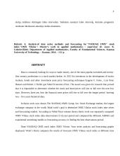 Vertybinių popierių biržos NASDAQ OMX akcijų indekso "OMX Vilnius" laiko eilučių analizė ir prognozės 4 puslapis