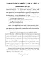 Akcinės bendrovė „Vilniaus baldai“ pelno ir pelningumo analizė 6 puslapis