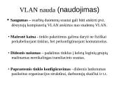 VLAN virtualus vietinis tinklas  3 puslapis