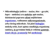 Mikrobiologija skaidrės 2 puslapis