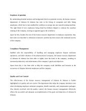 The role of human resource management in Johnson & Johnson 13 puslapis