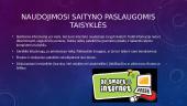 Tinklaraščiai, socialiniai tinklai, vikio sąvokos ir jų paskirtis 11 puslapis