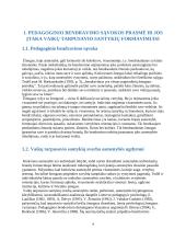 Pedagogo bendravimas su vaikais - psichologinis aspektas 4 puslapis