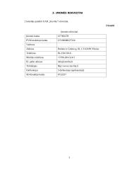 Įmonės „Siuvlita“ verslo planas 5 puslapis