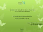 Gero gyvenimo modelis 