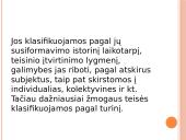 Žmogaus teisių ir laisvių klasifikacija 3 puslapis
