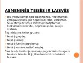 Žmogaus teisių ir laisvių klasifikacija 8 puslapis