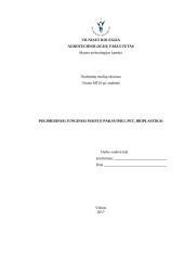 Polimeriniai junginiai maisto pakavimui, pet, bioplastikai