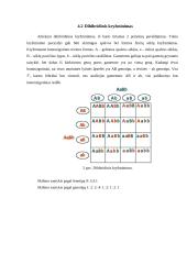 Požymių paveldėjimo dėsningumai, dauginantis lytiniu būdu 10 puslapis