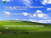 Mechaninio judėjimo sampranta 12 puslapis