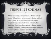 Imanuelis Kantas prezentacija 9 puslapis