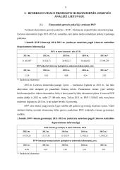 BVP ir ekonominė gerovė 2011-2015 9 puslapis