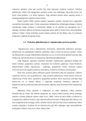 Globalinė prekyba ir globalinė rinka. Globalinės prekybos įtakos linkmės 6 puslapis