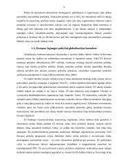 Globalinė prekyba ir globalinė rinka. Globalinės prekybos įtakos linkmės 9 puslapis
