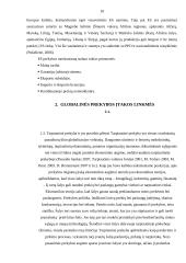 Globalinė prekyba ir globalinė rinka. Globalinės prekybos įtakos linkmės 10 puslapis