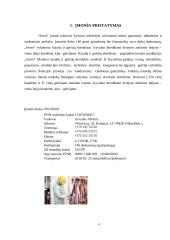 „Srovė“ įmonės veiklos analizė bei probleminių sričių identifikavimas vadybos, marketingo ir apskaitos aspektu  4 puslapis