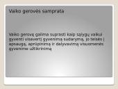 Vaiko gerovės samprata mokslinėje literatūroje. Edukologija 4 puslapis