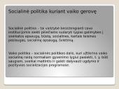 Vaiko gerovės samprata mokslinėje literatūroje. Edukologija 5 puslapis