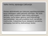 Vaiko gerovės samprata mokslinėje literatūroje. Edukologija 6 puslapis
