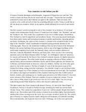 Two Countries To Visit Before You Die