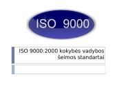 ISO 9000:2000 kokybės vadybos šeimos standartai