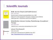 Lithuanian Sports University 18 puslapis