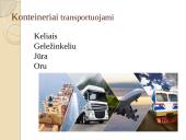 Konteineriai tarptautinių krovinių gabenime 3 puslapis