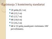 Konteineriai tarptautinių krovinių gabenime 5 puslapis