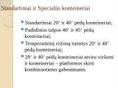 Konteineriai tarptautinių krovinių gabenime 6 puslapis