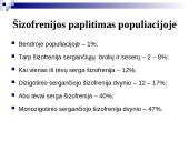 Šizofrenijos spektro sutrikimai, ligonių slauga 4 puslapis