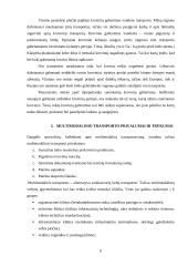 Multimodalinių krovinių sistema ir jos pervežimo procesai 6 puslapis