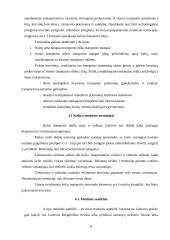 Multimodalinių krovinių sistema ir jos pervežimo procesai 8 puslapis
