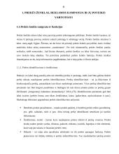 Prekės ženklu pažymėtos prekės arba paslaugos reklamos kampanijos analizė 6 puslapis