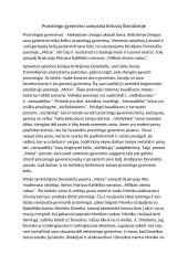 Prasmingo gyevnimo samprata lietuvių literatūroje