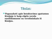 Bendravimo ypatumai Kinijoje 2 puslapis