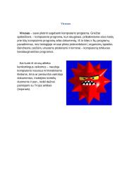 Kompiuterinių virusų referatas 3 puslapis
