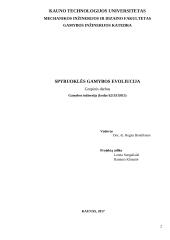 Spyruoklės gamybos evoliucija 2 puslapis