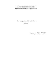 Kroninių automoblių važiuoklės