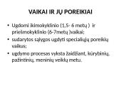 Ugdymo įstaigos programos analizė  4 puslapis