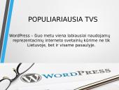 WordPress 4 puslapis