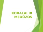 Koralai ir medūzos