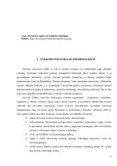 Jurbarko savivaldybės analizė turizmo struktūros atžvilgiu 5 puslapis