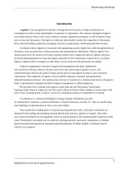 Warehousing and Storage 3 puslapis