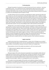 Warehousing and Storage 6 puslapis