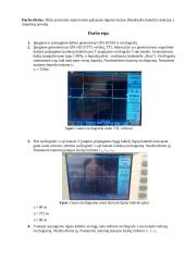 Ilgųjų linijų tyrimas laboratorinis darbas 4 puslapis