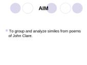 The usage of similes in poems of John Clare 2 puslapis