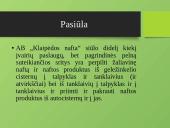 AB "Klaipėdos nafta" paklausos ir pasiūlos analizė 6 puslapis